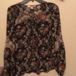 Forever 21 Floral Blouse